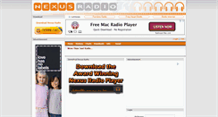 Desktop Screenshot of nexusradio.com